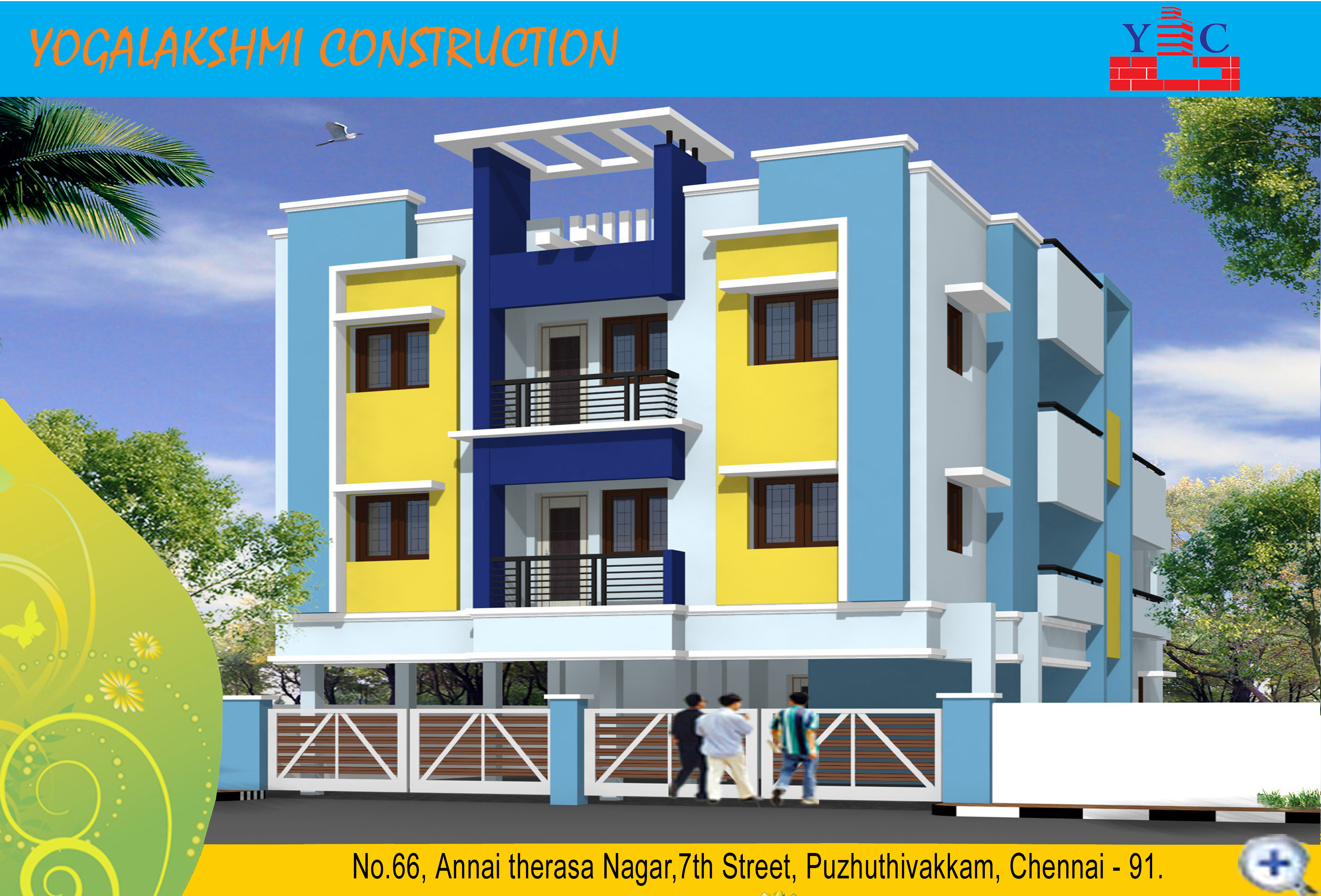 Yogalakshmi construction.com, builders in india